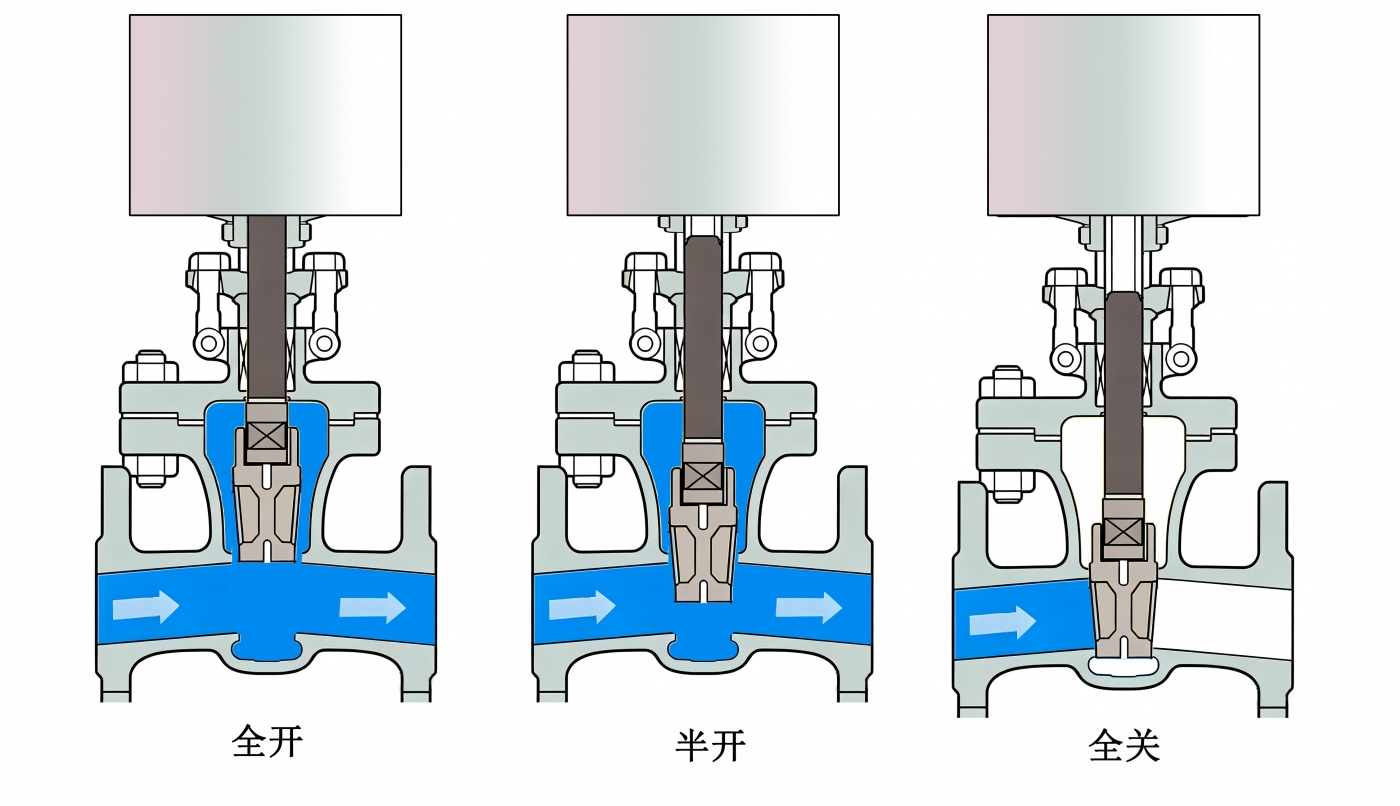 气动闸阀配图